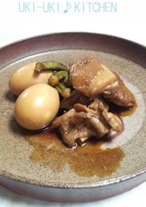 鶏肉と卵 酢醤油に入れるだけ-レシピのメイン写真