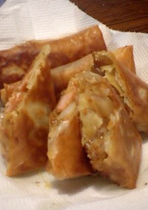 とろ〜り☆チーズカレー春巻き-レシピのメイン写真