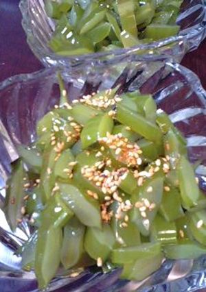 茎わかめ 新もの 新物茎わかめの酢の物 by 魔法の泉 【クックパッド】 簡単おいしい