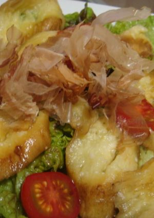 焼きナスのポン酢かけサラダ-レシピのメイン写真