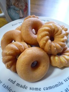 簡単生地♬HCMでフワフワ焼きドーナツ♡-レシピのメイン写真