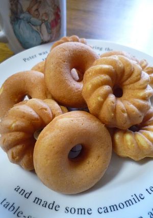 簡単生地♬HCMでフワフワ焼きドーナツ♡-レシピのメイン写真