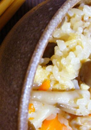 うちのいつものかやくご飯-レシピのメイン写真