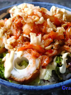 ぱぱっとキムちくわ丼☆-レシピのメイン写真