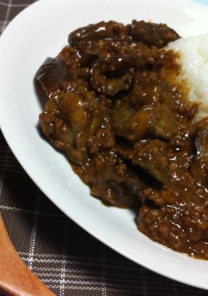 夏野菜で!!茄子のキーマカレー♡-レシピのメイン写真
