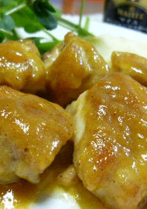 バター風味で濃厚!ハニーマスタードチキン-レシピのメイン写真