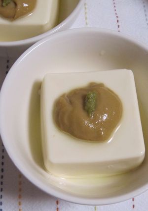 スピード精進☆即席胡麻豆腐♪の冷奴-レシピのメイン写真