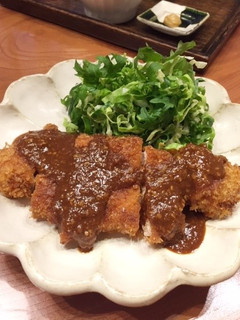 甘味噌ダレ 豚かつチキンカかつに-レシピのメイン写真