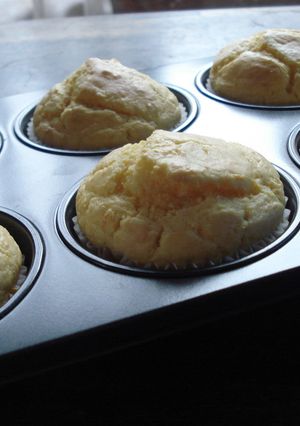 ホットケーキミックスでふわふわマフィン-レシピのメイン写真
