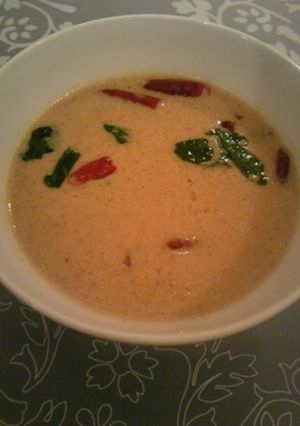 自家製　冷やしイエローカレーつけ麺　-レシピのメイン写真