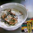 騙されたと思って、、冷やし牛乳茶漬け!