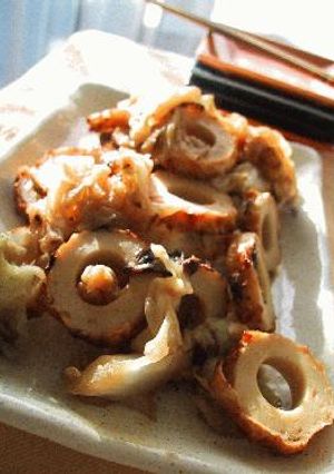 竹輪とキャベツの生姜味噌炒め。-レシピのメイン写真