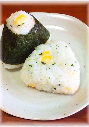 ハマる味♥チーズと青菜のおにぎり☺-レシピのメイン写真