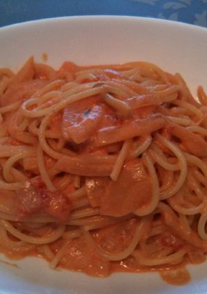 トマトクリームパスタ-レシピのメイン写真