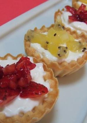 超低カロ＆１行レシピ♪レアチーズケーキ-レシピのメイン写真