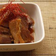 รูปของ 圧力鍋で30分！あっという間とろ～り角煮