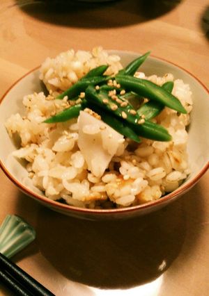 里芋ご飯-レシピのメイン写真