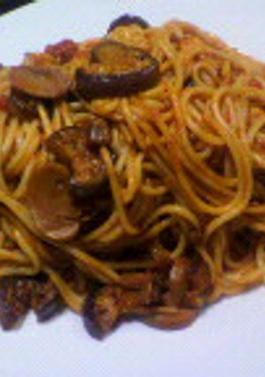 超簡単☆ナスのミートパスタ-レシピのメイン写真