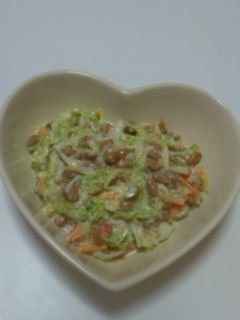 栄養満点★納豆サラダ♪-レシピのメイン写真