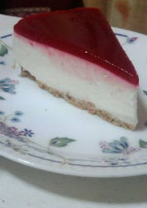 記念日のとろけるレアチーズケーキ-レシピのメイン写真