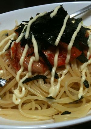 ☆混ぜるだけ☆マヨキムチパスタ-レシピのメイン写真