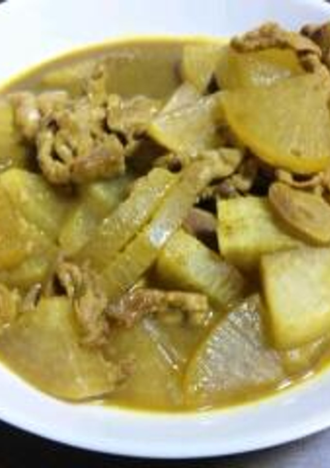 豚と大根のカレー煮-レシピのメイン写真
