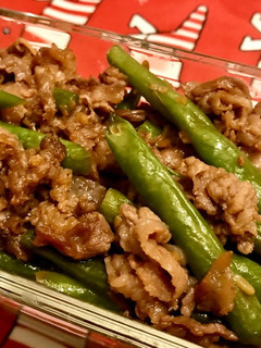 牛肉とインゲンの佃煮-レシピのメイン写真