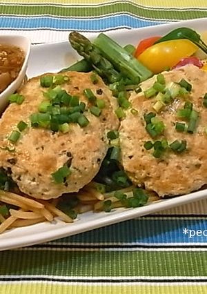 ☆夏仕様の絶品チキンハンバーグ☆-レシピのメイン写真