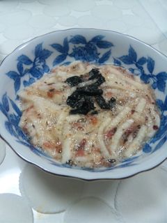 シャリシャリ☆長芋の梅和え-レシピのメイン写真