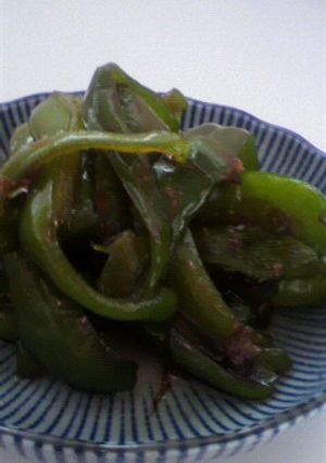 ピーマンの甘辛煮（おかか風味）-レシピのメイン写真