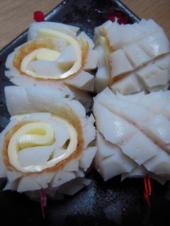 飾り切り☆ちくわのチーズ巻き-レシピのメイン写真