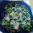 水菜たっぷり肉巻き