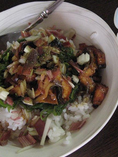 簡単・めかぶうなぎ丼♪ 栄養たっぷり-レシピのメイン写真