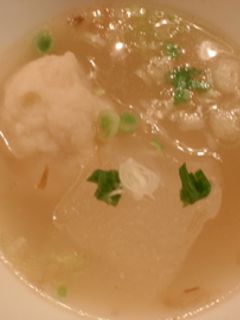 冬瓜とイカ団子のスープ-レシピのメイン写真