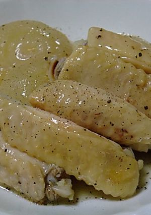 鶏肉と新玉葱の煮込み-レシピのメイン写真