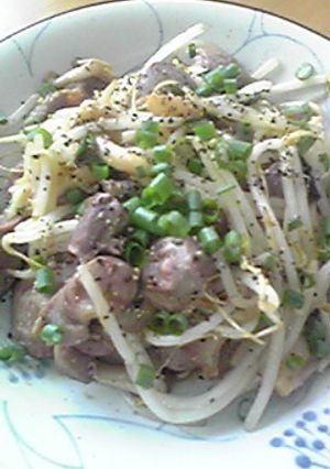 夏だ！砂ぎものにんにく醤油炒め♪-レシピのメイン写真