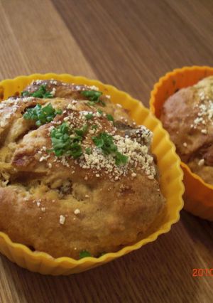 ホットケーキミックスでカレーマフィン-レシピのメイン写真
