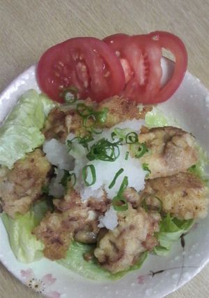 旦那作☆鶏天♪さっぱりおろし☆-レシピのメイン写真