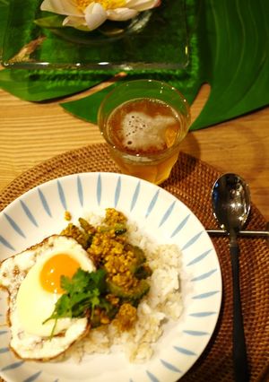 ゴーヤと鶏挽肉のドライカレー-レシピのメイン写真
