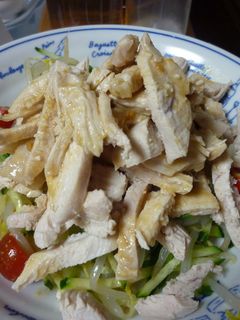 蒸し鶏のみそだれ-レシピのメイン写真
