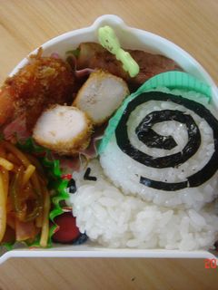 ★キャラ弁★ かたつむり おにぎり♪-レシピのメイン写真