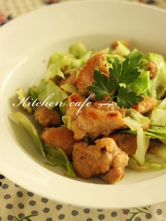 キャベツとチキンのアジアン炒め-レシピのメイン写真