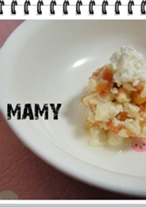 離乳食～中期～　ﾄﾏﾄ豆腐ｻﾗﾀﾞ-レシピのメイン写真