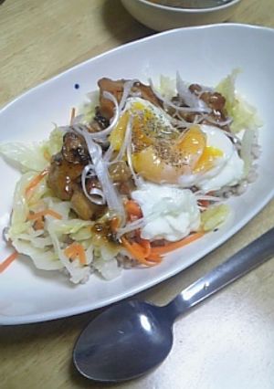 鶏の照り焼き丼！野菜モリモリ！-レシピのメイン写真