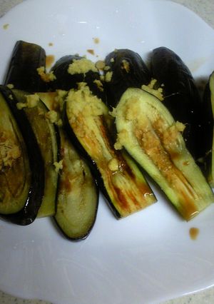 簡単☆我が家の茄子のしょうが焼き-レシピのメイン写真