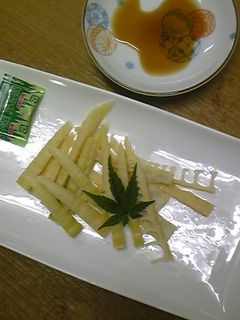 たけのこの刺身-レシピのメイン写真