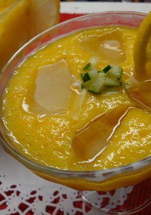 ビタミンカラーで♪黄色いガスパチョ-レシピのメイン写真