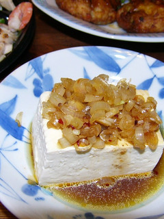 エシャレット&食べるラー油の冷や奴-レシピのメイン写真