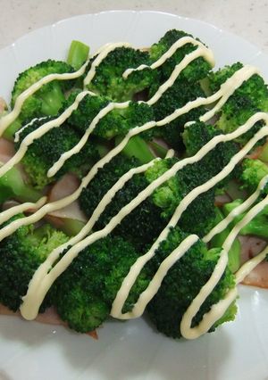 ◆ブロッコリーとハムの炒め物◆-レシピのメイン写真
