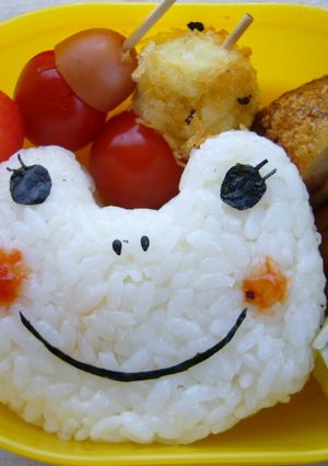 ＊キャラ弁＊カエルのぴょんちゃん。-レシピのメイン写真